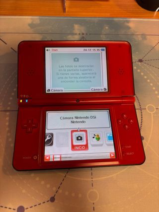 Nintendo DSi XL Rojo Mario 25 Aniversario + funda
