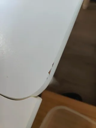 Mesa de cocina extensible con cajón