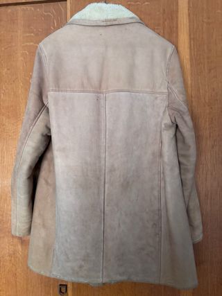 Chaquetón   Hombre de Napa beige Vintage Años 80’
