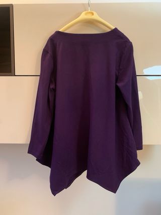 Blusa Viola Tg 3XL Made in Italy