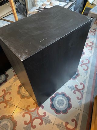 Cajonera Alex Negra Ikea