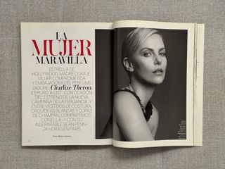 Vogue. Irina Shayk & Joan Collins