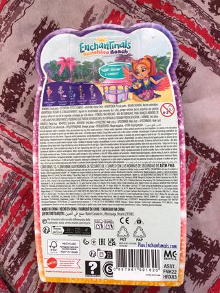 Lote 2 Muñecas Enchantimals Sunshine Beach