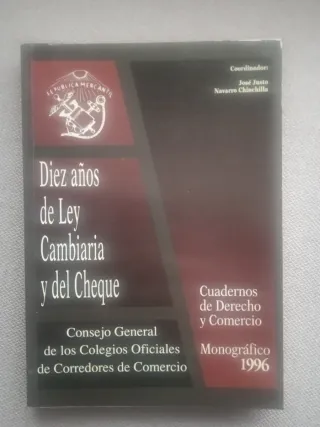 Monográficos Cuadernos de Derecho y Comercio.
