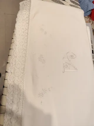 Sábanas vintage bordadas