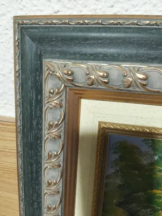 Pintura M. Harry Paisaje .