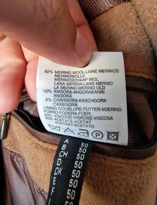 Casaco Vintage Angorá Merino Cashgora Anos 90