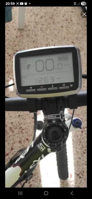 Bicicleta Cannondale Eléctrica motor Brushless MMT