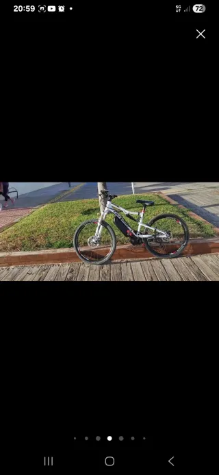 Bicicleta Cannondale Eléctrica motor Brushless MMT