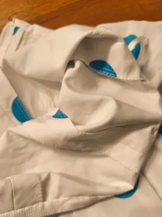 Falda Sevillana Lunares Azul