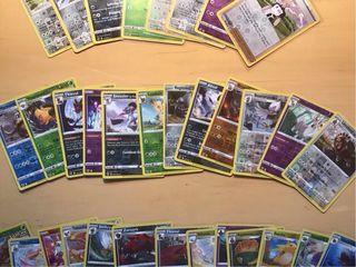 Lote Cartas Pokemon Holo y Reverse (2)
