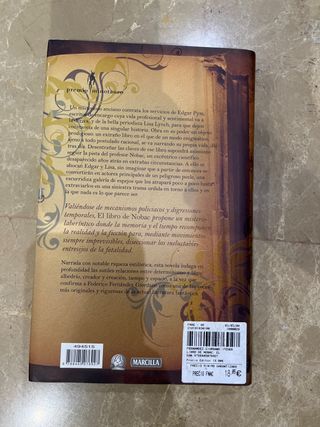 El libro de Nobac - Premio Minotauro 2008