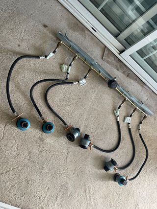 Manguera de gas con 6 salidas