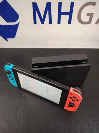 Nintendo Switch 32GB Azul Rojo + 1 Año Garantía