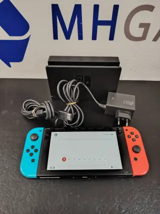 Nintendo Switch 32GB Azul Rojo + 1 Año Garantía