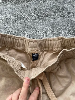 Pantalones niño beige