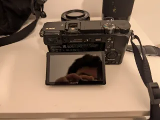 Cámara Sony a6000 + 2 Objetivos (16-50mm y 55-210m