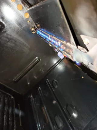 Cocina y horno a gas