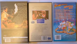 Lote 3 Películas VHS Nuevas