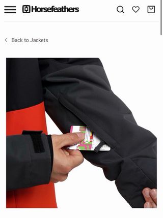 Chaqueta Esquí/Snowboard Horsefeathers, talla M