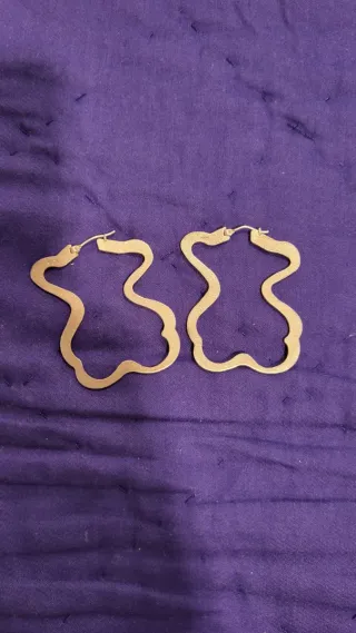 Pendientes TOUS Originales plateado