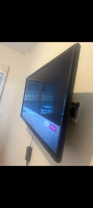 Televisión LG Negra