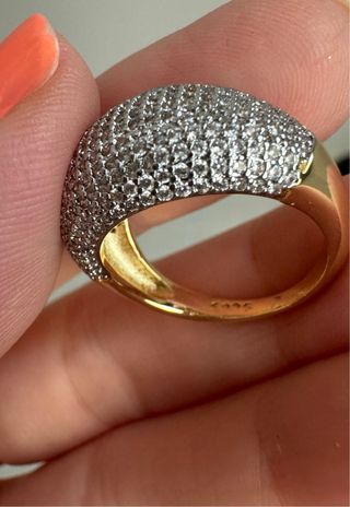 Anello in Argento 925 Pavé Zirconi