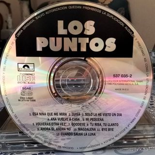 CD LOS  PUNTOS -  ESA  NIÑA QUE ME MIRA Y OTRAS