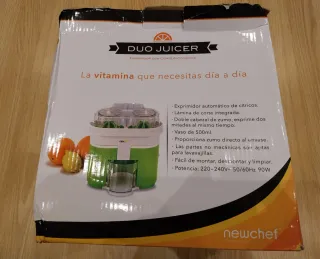 Exprimidor con corte automático DUO JUICER Newchef