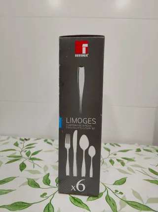 Set Cubiertos Bergner Limoges 24 Piezas