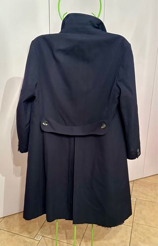 Cappotto da uomo doppiopetto in pura lana vergine