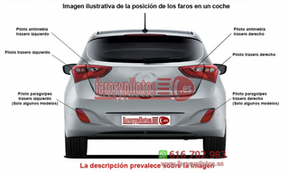 Piloto trasero izquierdo portón Alfa Romeo 147 añ