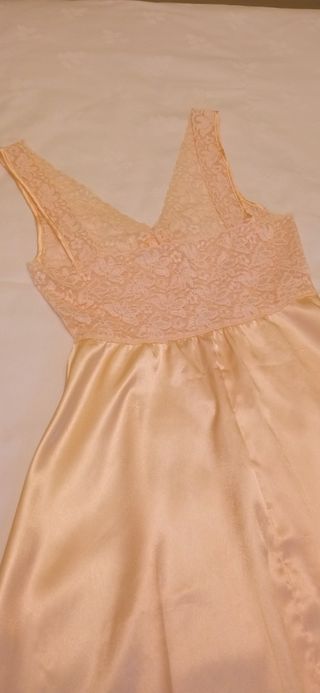 CAMISÓN ENCAJE SALMÓN