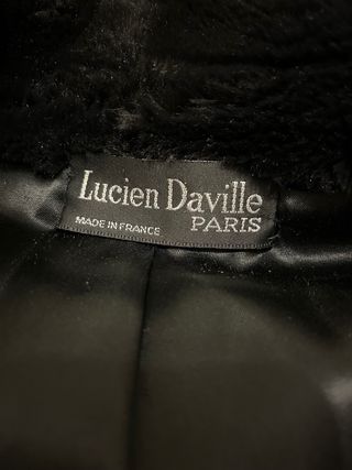 Abrigo Vintage Lucien Debon Paris