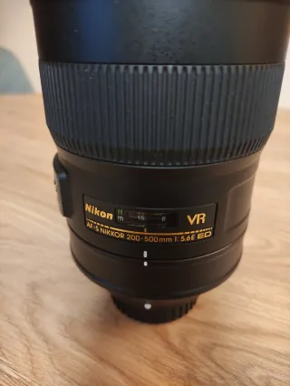 Objetivo Nikon 200-500mm f/5.6E ED VR