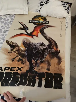 Póster Jurassic World Apex Predator EXCLUSIVO