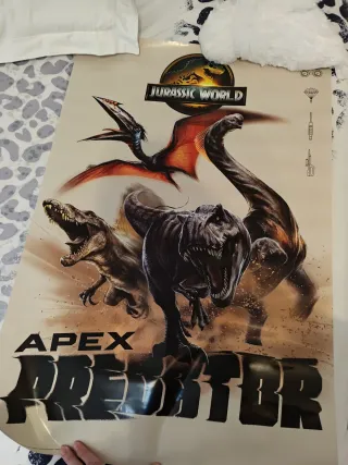 Póster Jurassic World Apex Predator EXCLUSIVO