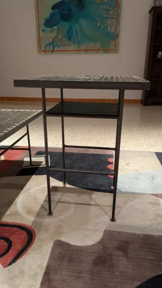 Conjunto 2 Mesas Centro y Auxiliar Diseño Ind