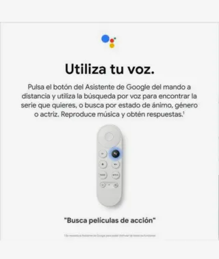 Chromecast Google TV (4K) (HD/HDR) HDMI.