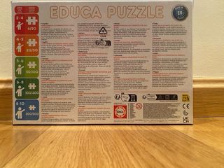 Puzzles Educa 100, 200, 500 y 1000 piezas