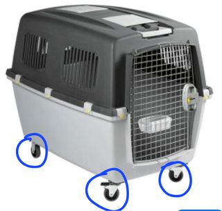 Transportín Perro Mediano/Grande 92x64x66cm