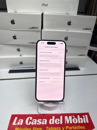 iPhone 15 128GB Rosa como Nuevo