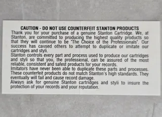 Aguja Tocadiscos Stanton D6800 EL-II DP ELÍPTICA