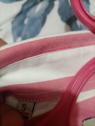 Camisa El Ganso Rayas Rosa Talla S
