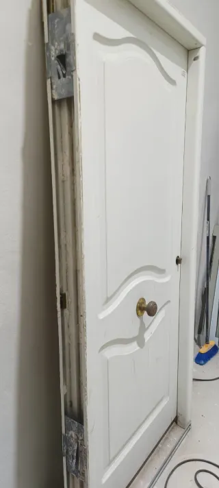 Puerta de entrada de seguridad de aluminio
