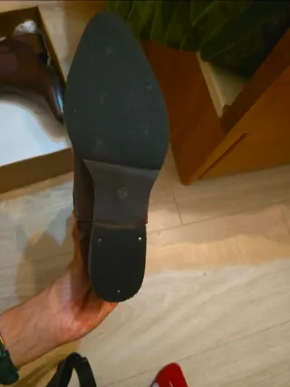 Botas cowboy marrones nuevas