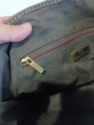 Bolso Hombro CH Vintage Beige/Marrón