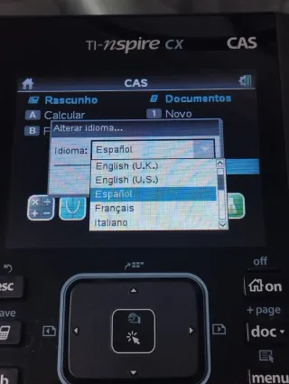 Calculadora Gráfica Texas TI-nspire CX CAS