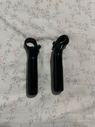 Cuernos para bicicleta negros