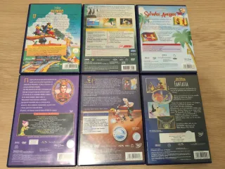 Lote 21 Películas Clásicas Disney DVD